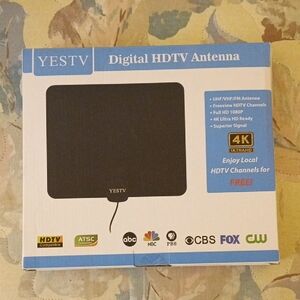 Black Digital HDTV Antenna